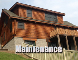  Ridgecrest, North Carolina Log Home Maintenance